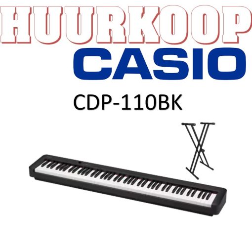 Huurkoop Casio elektrische piano Compactserie met XX stand